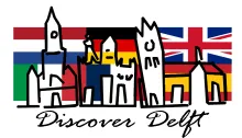 Discover Delft logo, private guided walking tours of Delft